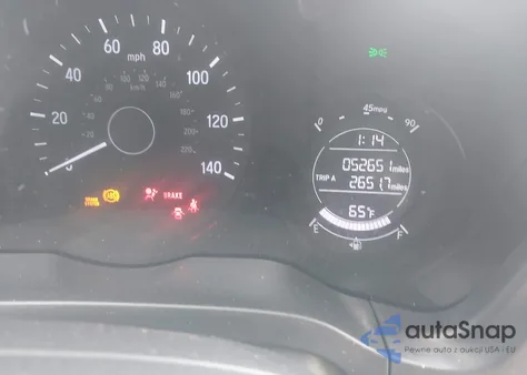 2022 Honda Hr-V 2Wd Sport z USA, uszkodzony, nr VIN 3CZRU5H1XNM702377